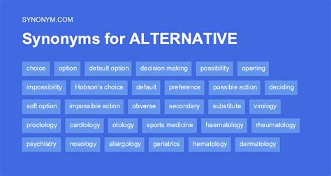 executive level. . Antonyms of alternative